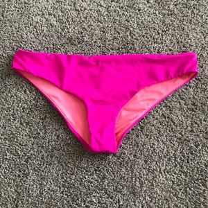 VS Pink Swim bottoms. M